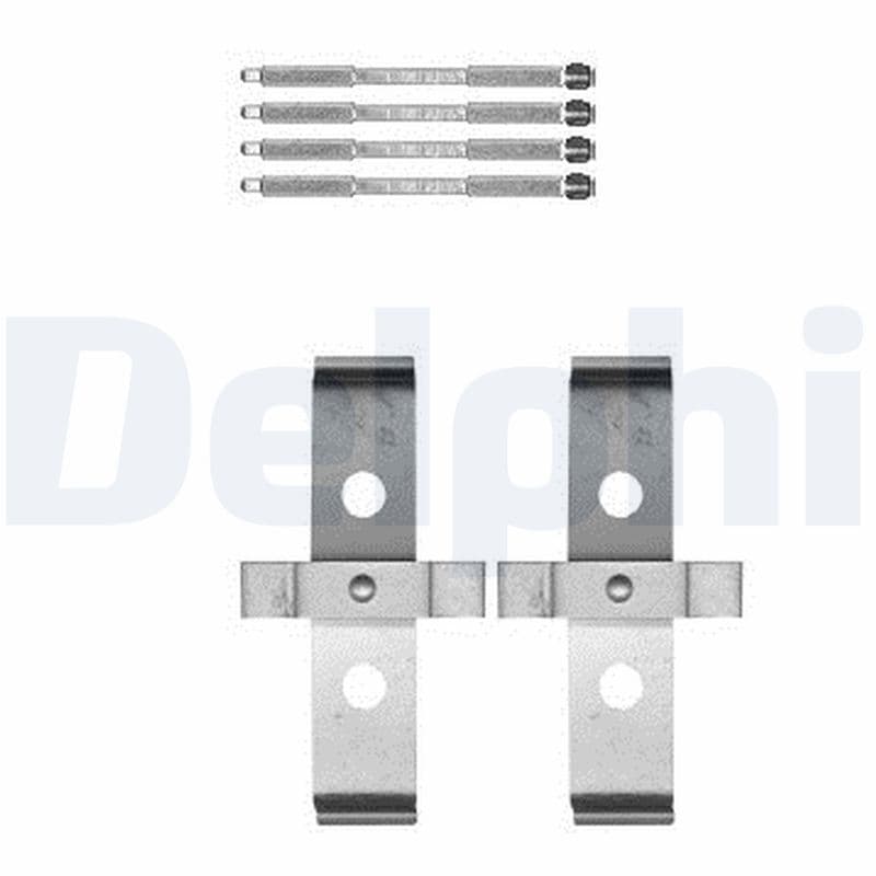 Set accesorii, placute frana DELPHI LX0595