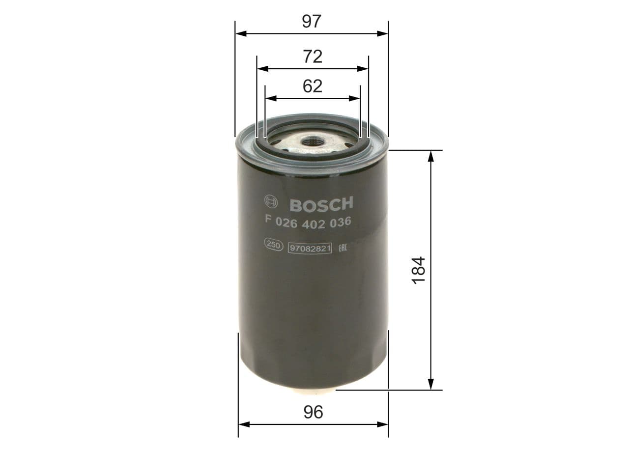 filtru combustibil BOSCH F 026 402 036
