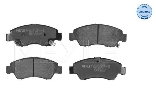 set placute frana,frana disc MEYLE -ORIGINAL: True to OE. 025 216 9715/W