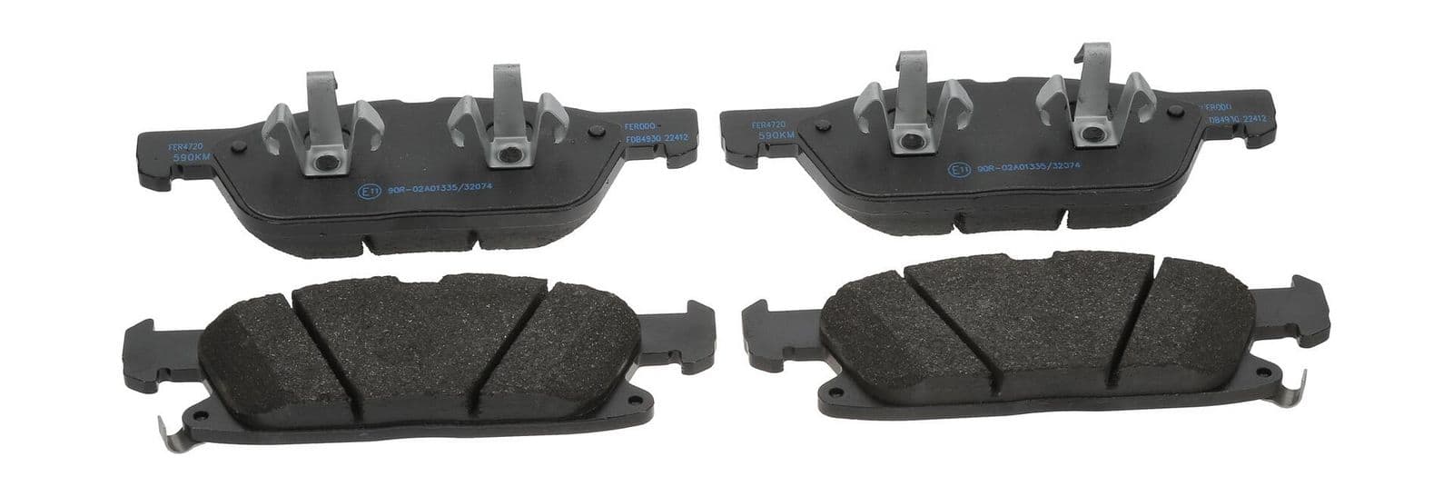 set placute frana,frana disc FERODO PREMIER ECO FRICTION FDB4930