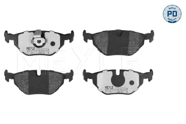 set placute frana,frana disc MEYLE 025 216 9117/PD