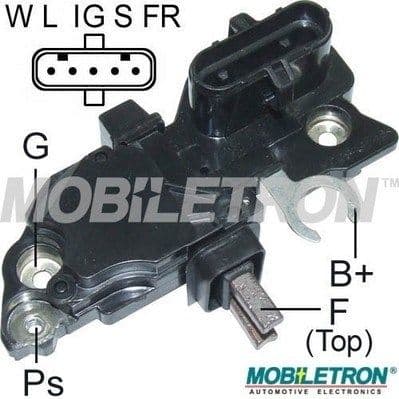 Regulator, alternator MOBILETRON VR-B268