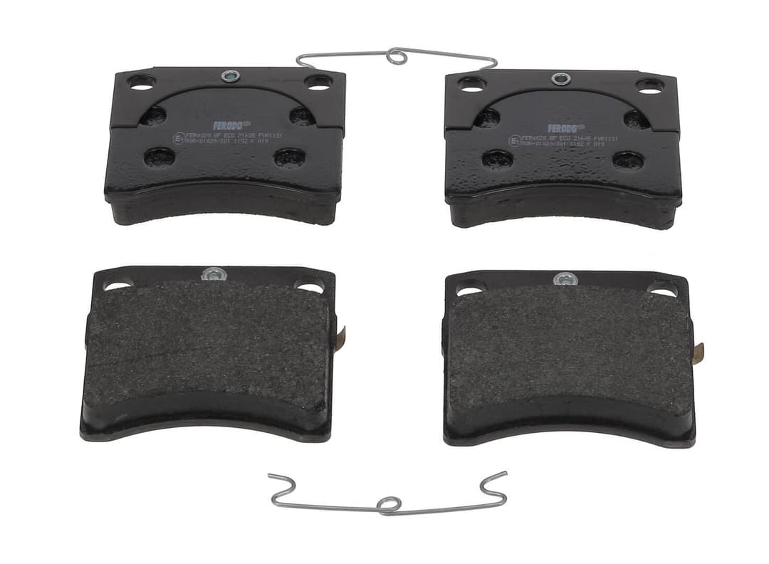 set placute frana,frana disc FERODO PREMIER ECO FRICTION FVR1131