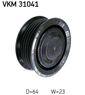 Rola ghidare/conducere, curea transmisie SKF VKM 31041