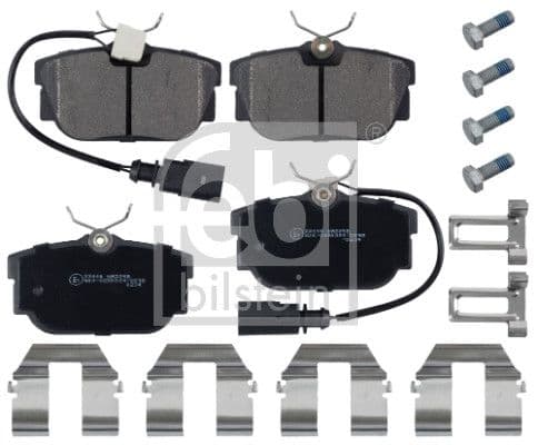 set placute frana,frana disc FEBI BILSTEIN 16408