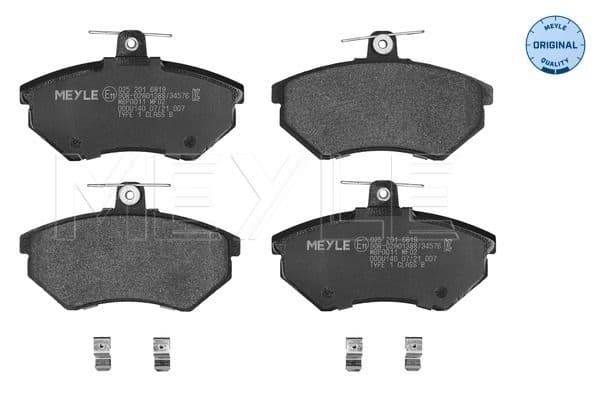 set placute frana,frana disc MEYLE -ORIGINAL: True to OE. 025 201 6819
