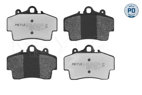 set placute frana,frana disc MEYLE -PD: Advanced performance and design. 025 219 3716/PD