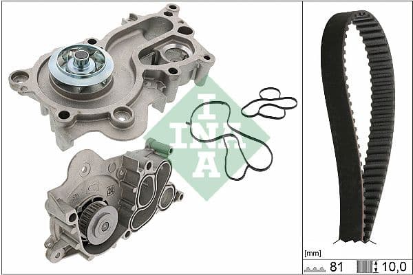 Set pompa apa + curea dintata Schaeffler INA 530 0744 30
