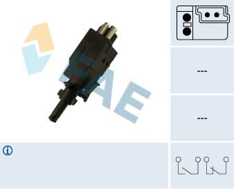 Comutator lumini frana FAE 24590
