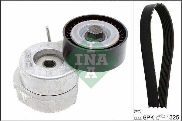 Set curea transmisie cu caneluri Schaeffler INA 529 0285 10