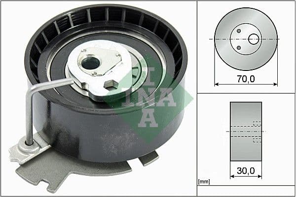 rola intinzator,curea distributie Schaeffler INA 531 0632 10
