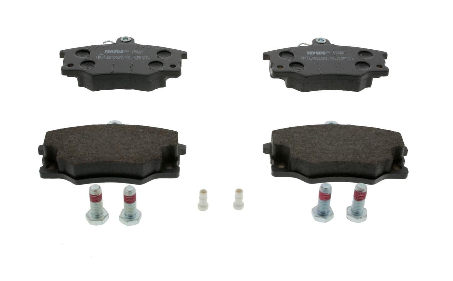 set placute frana,frana disc FERODO PREMIER ECO FRICTION FDB370
