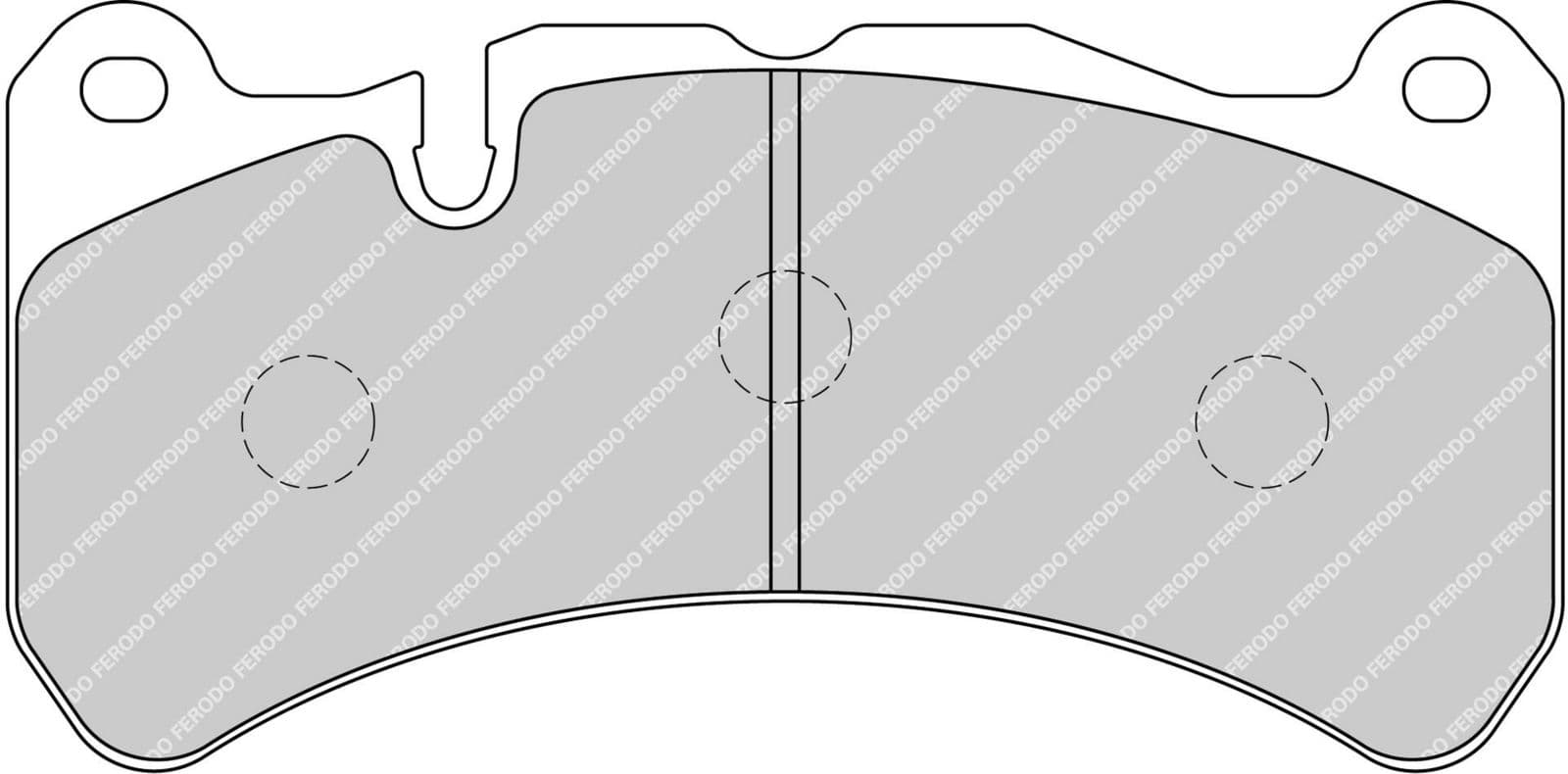 set placute frana,frana disc FERODO FDS4212