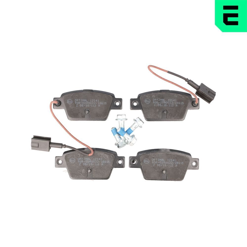 set placute frana,frana disc OPTIMAL BP-12541