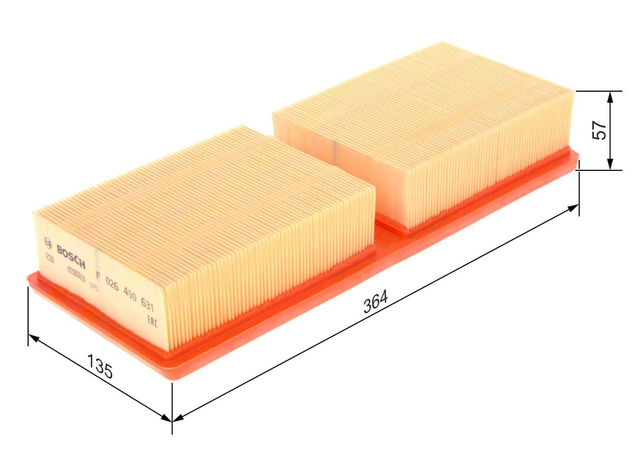 Filtru aer BOSCH F 026 400 631