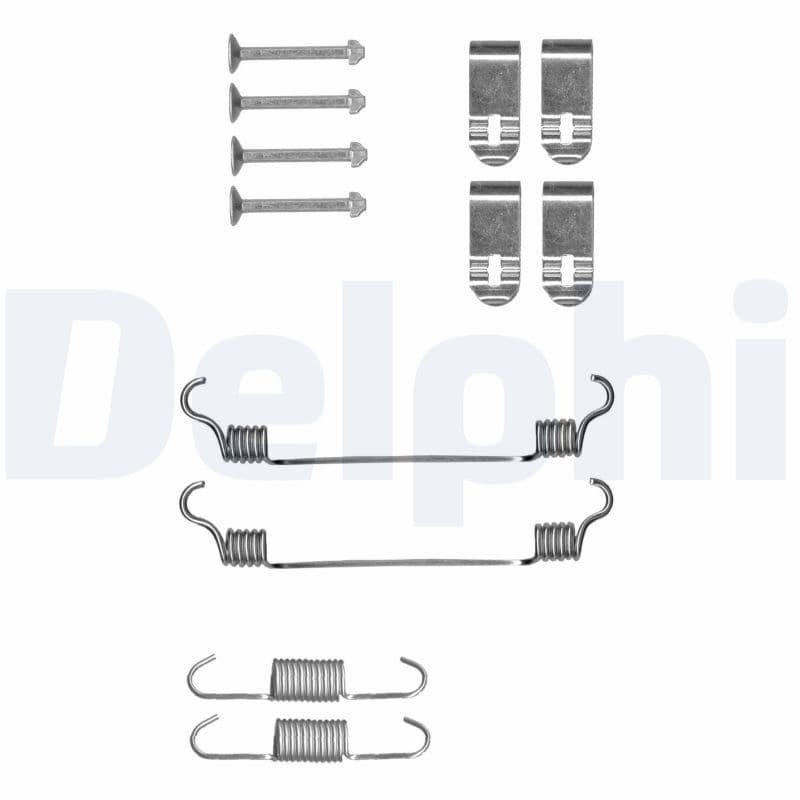 set accesorii, saboti frana parcare DELPHI LY1400