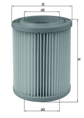 Filtru aer MAHLE LX 1768