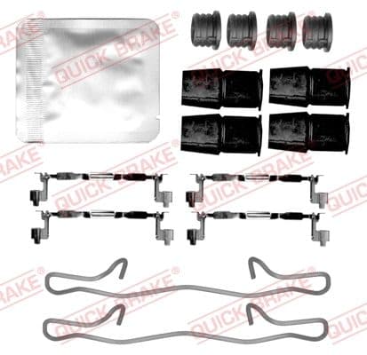 Set accesorii, placute frana QUICK BRAKE 109-0145