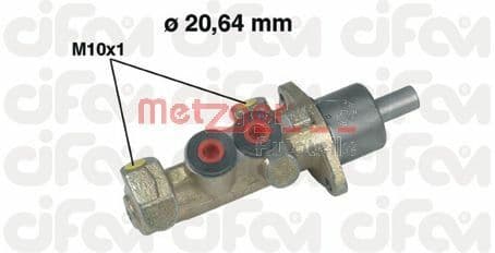 Pompa centrala, frana METZGER 202-242