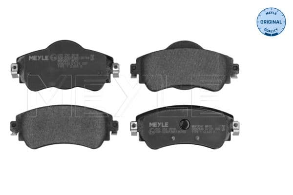 set placute frana,frana disc MEYLE -ORIGINAL: True to OE. 025 252 2018