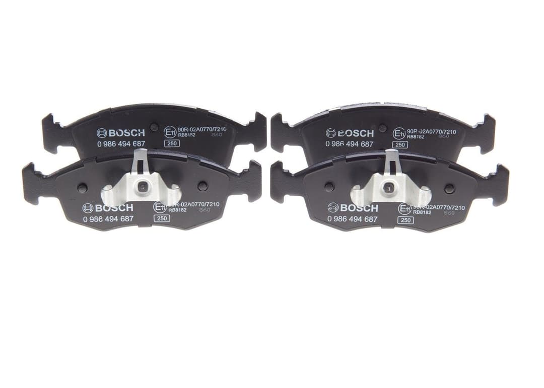 set placute frana,frana disc BOSCH 0 986 494 687