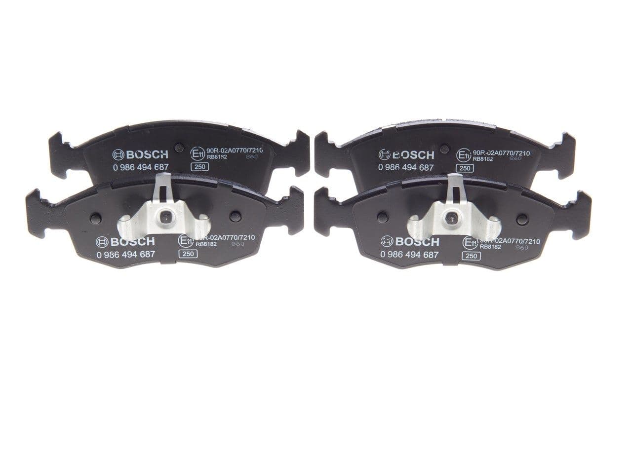 set placute frana,frana disc BOSCH 0 986 494 687