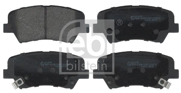 set placute frana,frana disc FEBI BILSTEIN 116261