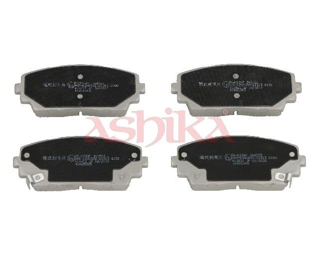 set placute frana,frana disc ASHIKA 50-0K-K23