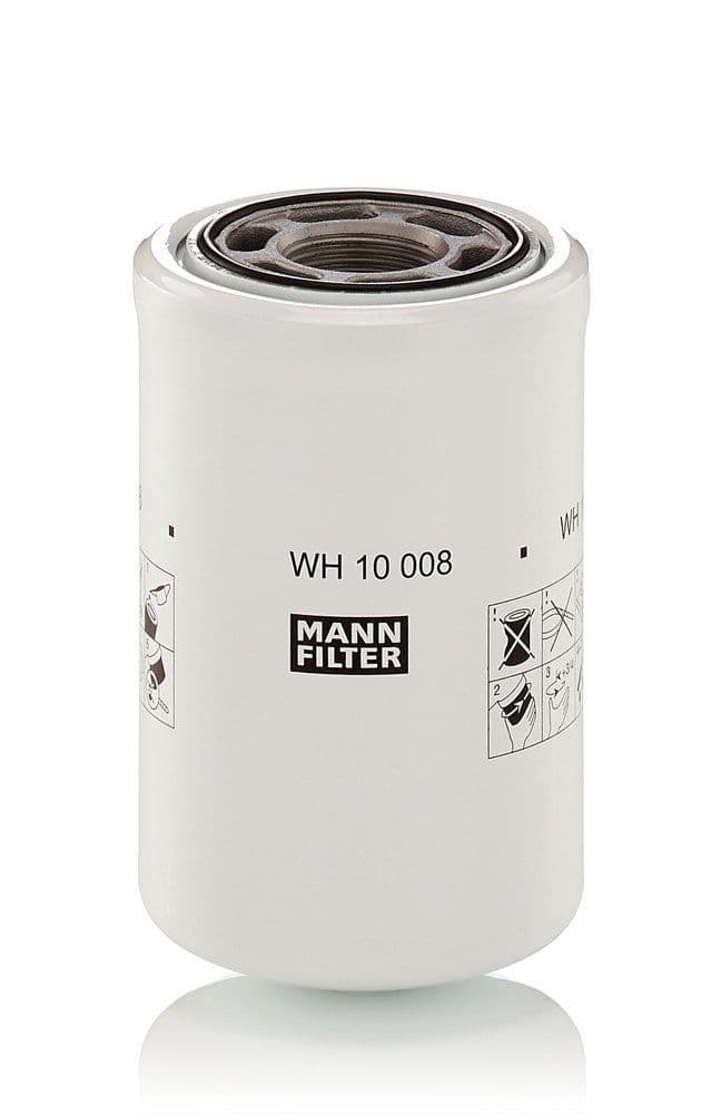 Filtru hidraulic, cutie de viteze automata MANN-FILTER WH 10 008
