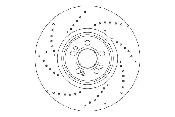 Disc frana TRW DF4598S