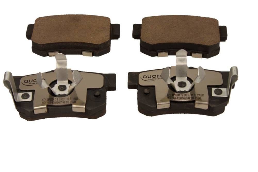 set placute frana,frana disc QUARO SILVER CERAMIC QP5504C
