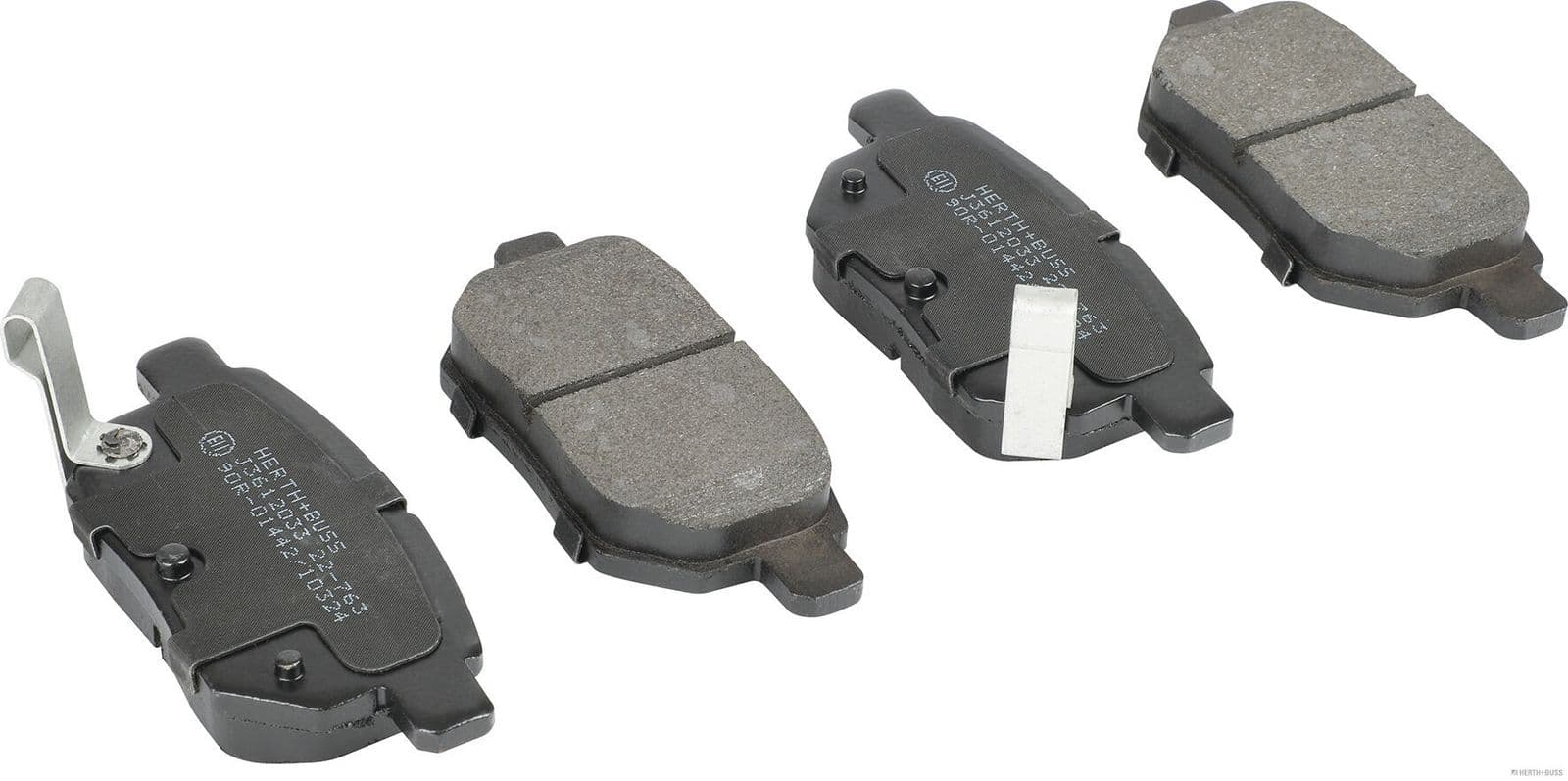 set placute frana,frana disc HERTH+BUSS JAKOPARTS J3612033