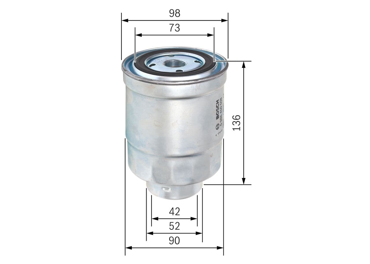 filtru combustibil BOSCH 0 986 450 508