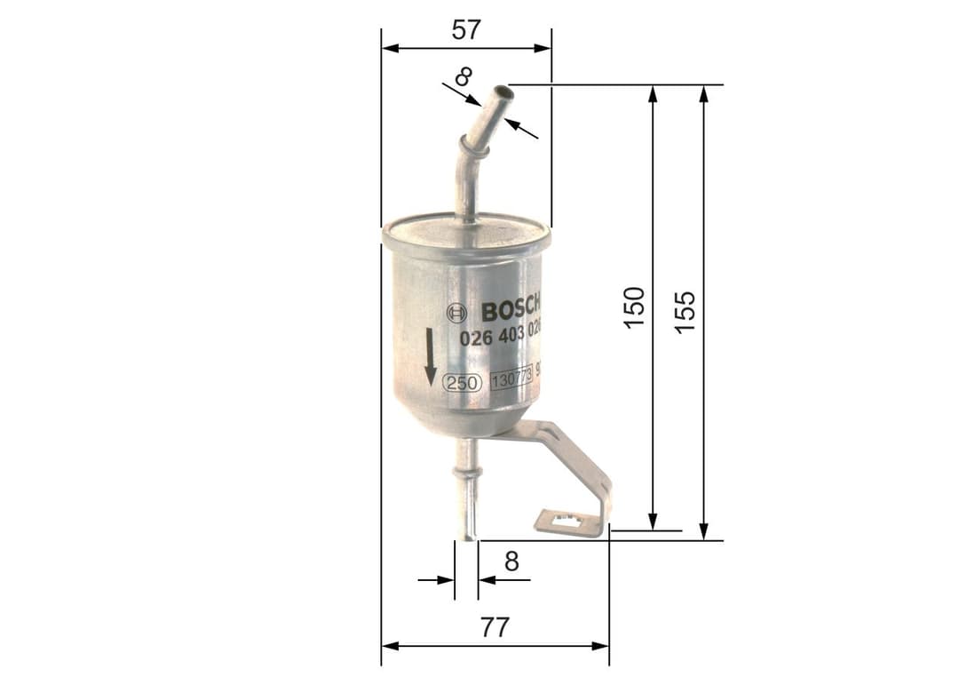 filtru combustibil BOSCH F 026 403 026