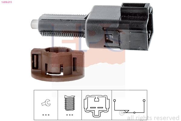 Comutator lumini frana EPS Made in Italy - OE Equivalent 1.810.211