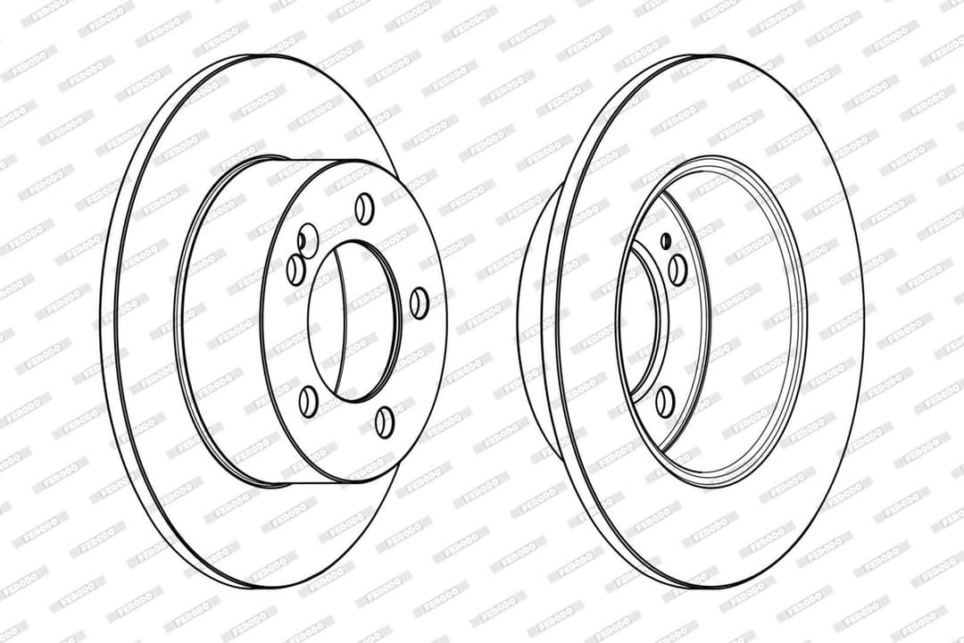 Disc frana FERODO DDF1976C