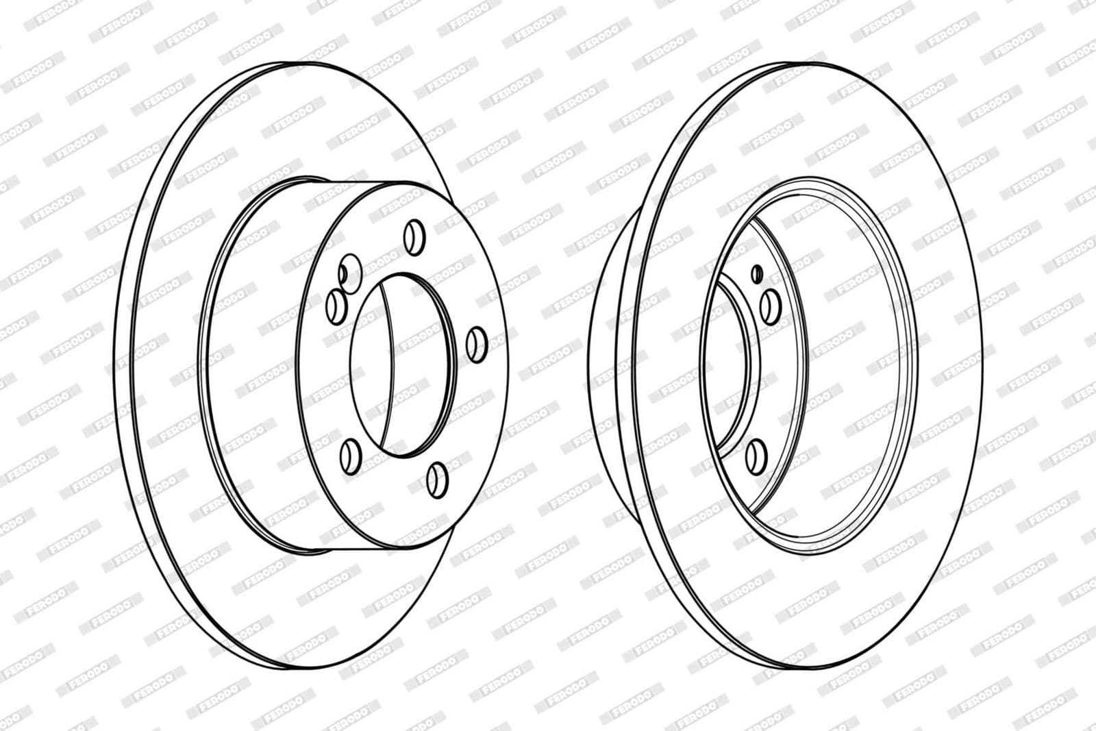 Disc frana FERODO DDF1976C