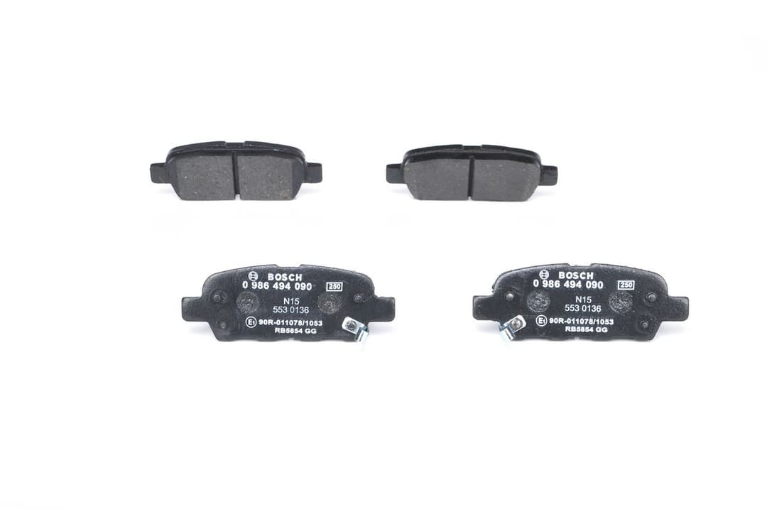 set placute frana,frana disc BOSCH 0 986 494 090