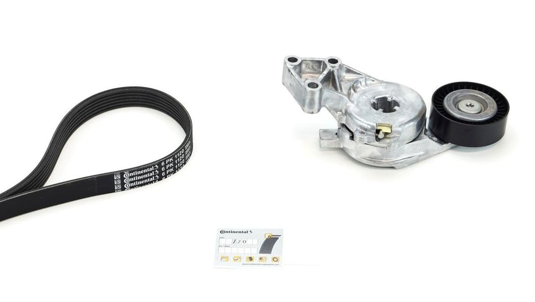 Set curea transmisie cu caneluri CONTINENTAL CTAM 6PK1120K3