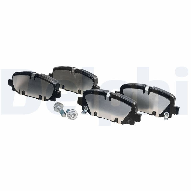 set placute frana,frana disc DELPHI LP3398