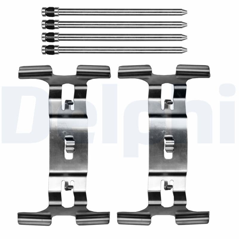 Set accesorii, placute frana DELPHI LX0844