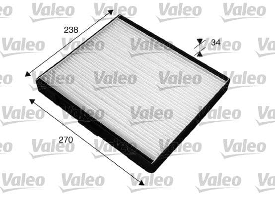 Filtru, aer habitaclu VALEO ESSENTIAL 715517