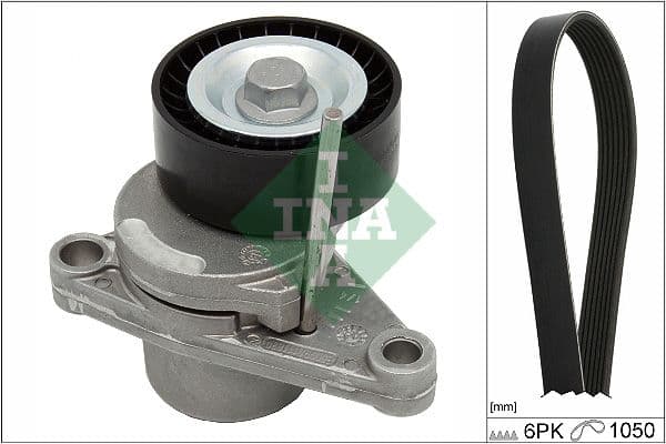 Set curea transmisie cu caneluri Schaeffler INA 529 0234 10