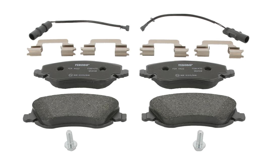 set placute frana,frana disc FERODO PREMIER FDB1470