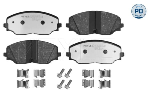 set placute frana,frana disc MEYLE -PD: Advanced performance and design. 025 227 6920/PD