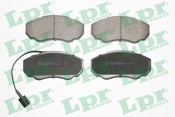 set placute frana,frana disc LPR 05P966