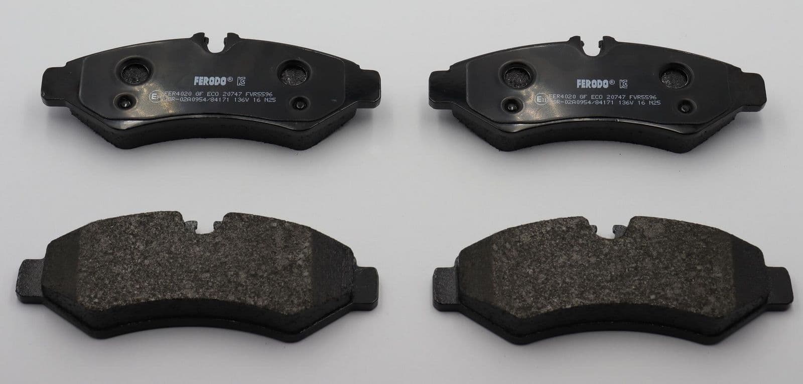 set placute frana,frana disc FERODO FVR5596