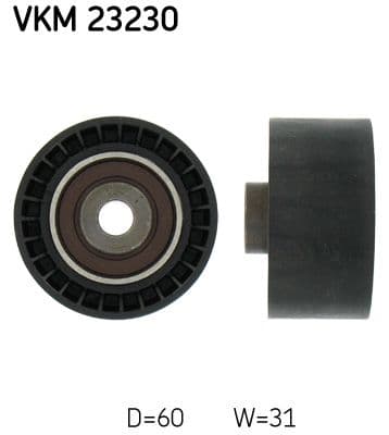 Rola ghidare/conducere, curea distributie SKF VKM 23230