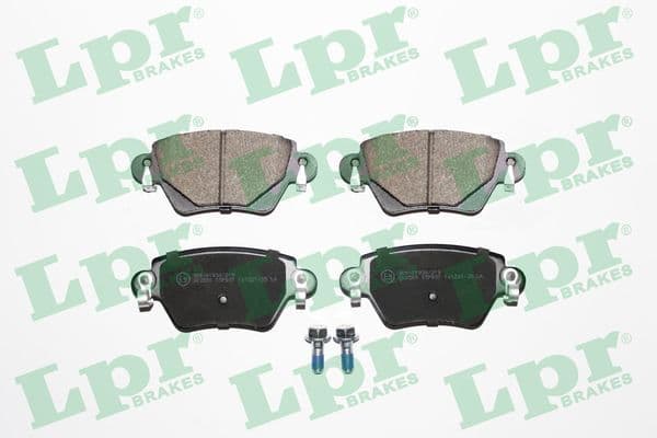 set placute frana,frana disc LPR 05P897