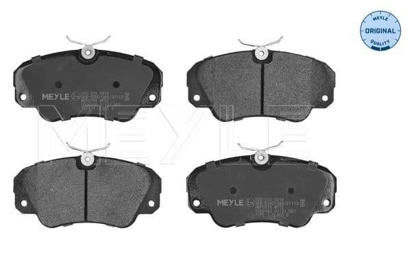 set placute frana,frana disc MEYLE -ORIGINAL: True to OE. 025 213 6819